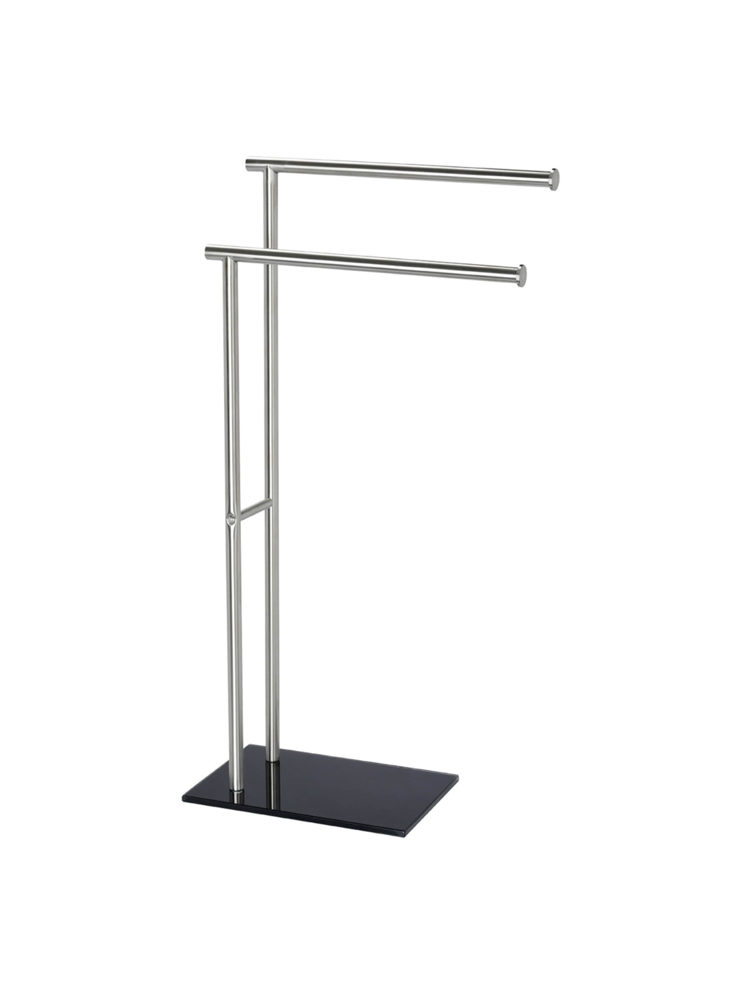 Wenko Handtuchständer 'Lima' in Silber: Vorderseite