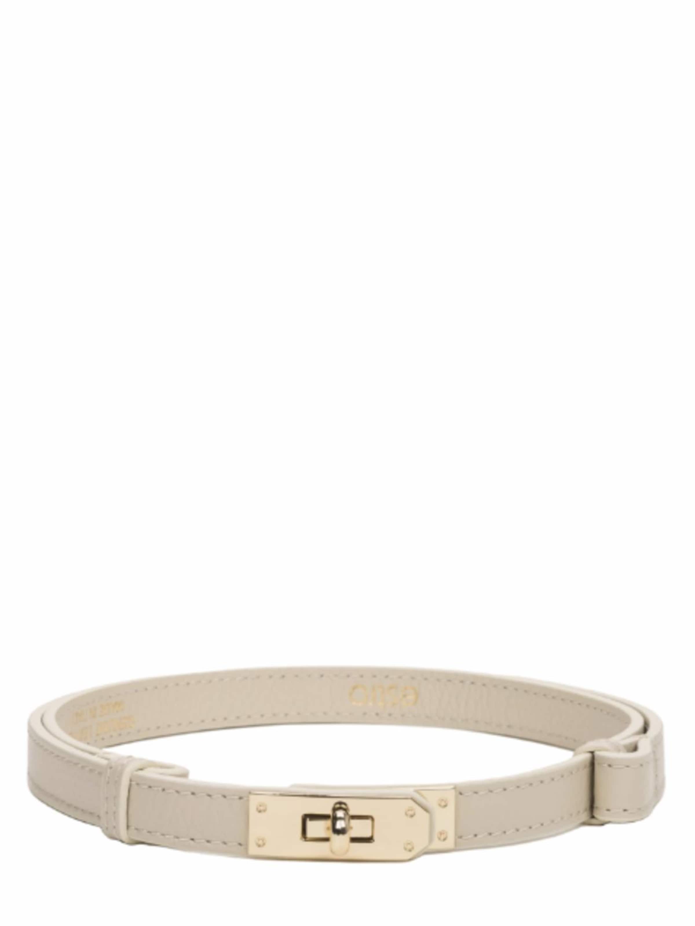 Estro Gürtel '01-0'‌‌‌ in Beige: Vorderseite