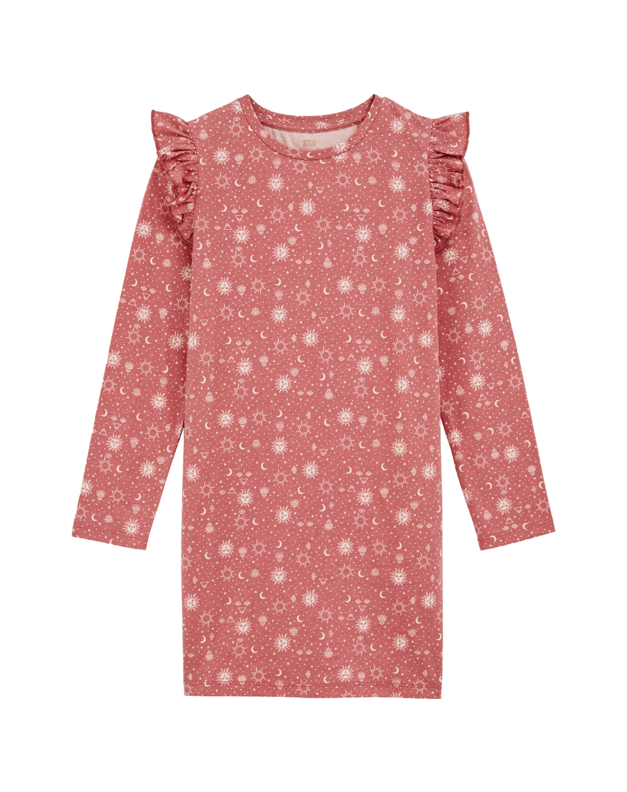 WE Fashion Nočná košieľka - Oranžová: predná strana