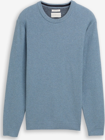 Pull-over TOM TAILOR en bleu : devant
