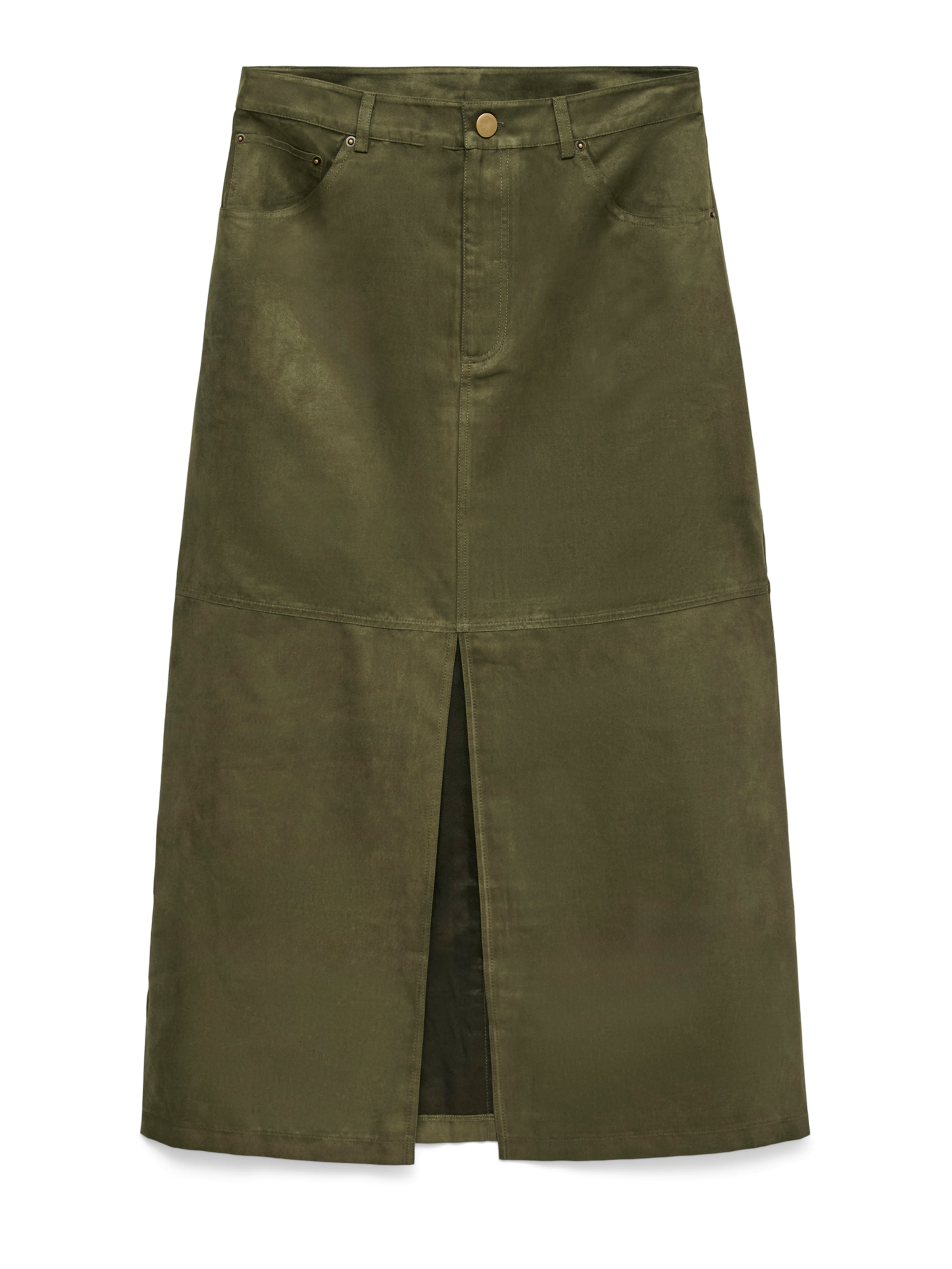 VERO MODA Spódnica 'VMKATHY' w kolorze zielony: przód