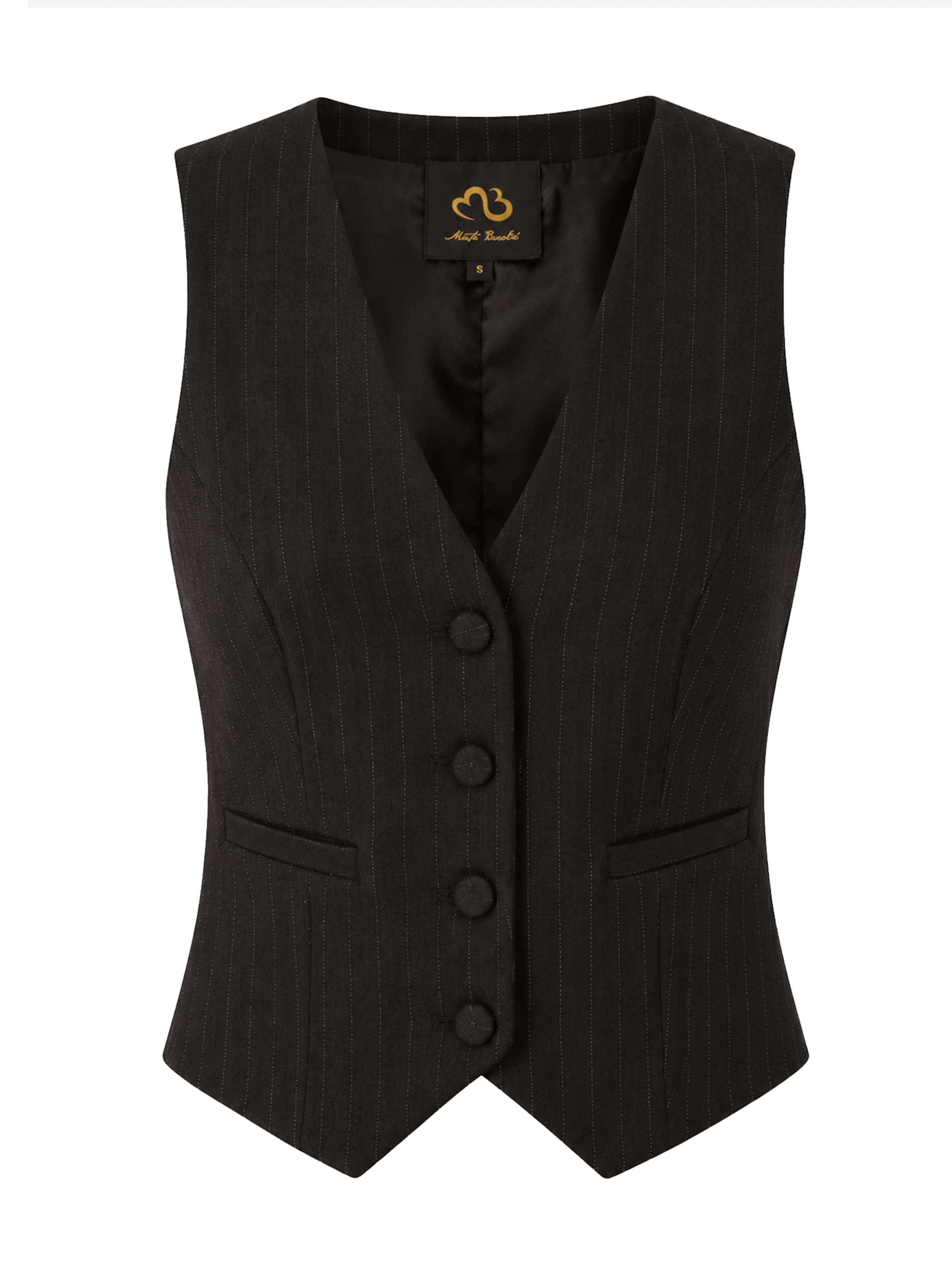 MB by Marta Buzolic Suit vest in Black: front