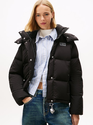 Geacă de iarnă 'Alaska' de la Tommy Jeans pe negru: față