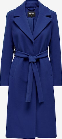 ONLY Přechodný kabát 'CLARA' – modrá: přední strana