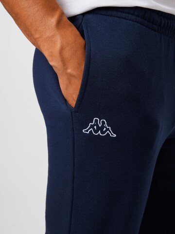 KAPPATapered Sportske hlače 'Snako' - plava boja