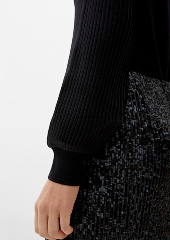 s.Oliver BLACK LABEL Sweater in Black