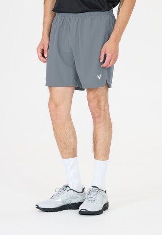 Virtus Regular Sportbroek 'Spier V3' in Grijs: voorkant