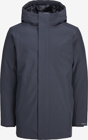 Veste fonctionnelle Jack & Jones Plus en bleu : devant