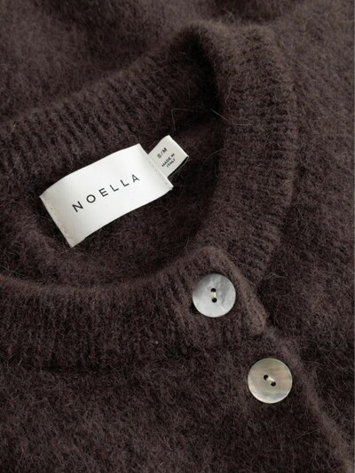 Noella Cardigan ' Kae ' in M-L in schoko, Produktansicht