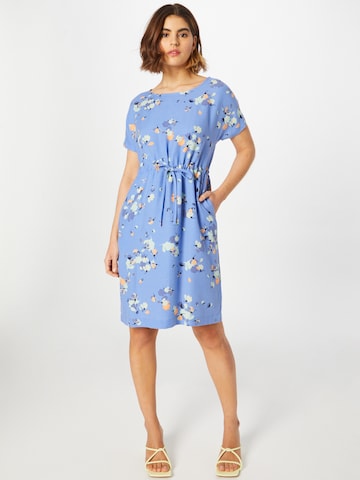 GREENBOMB - Vestido 'Flowerful' em azul: frente