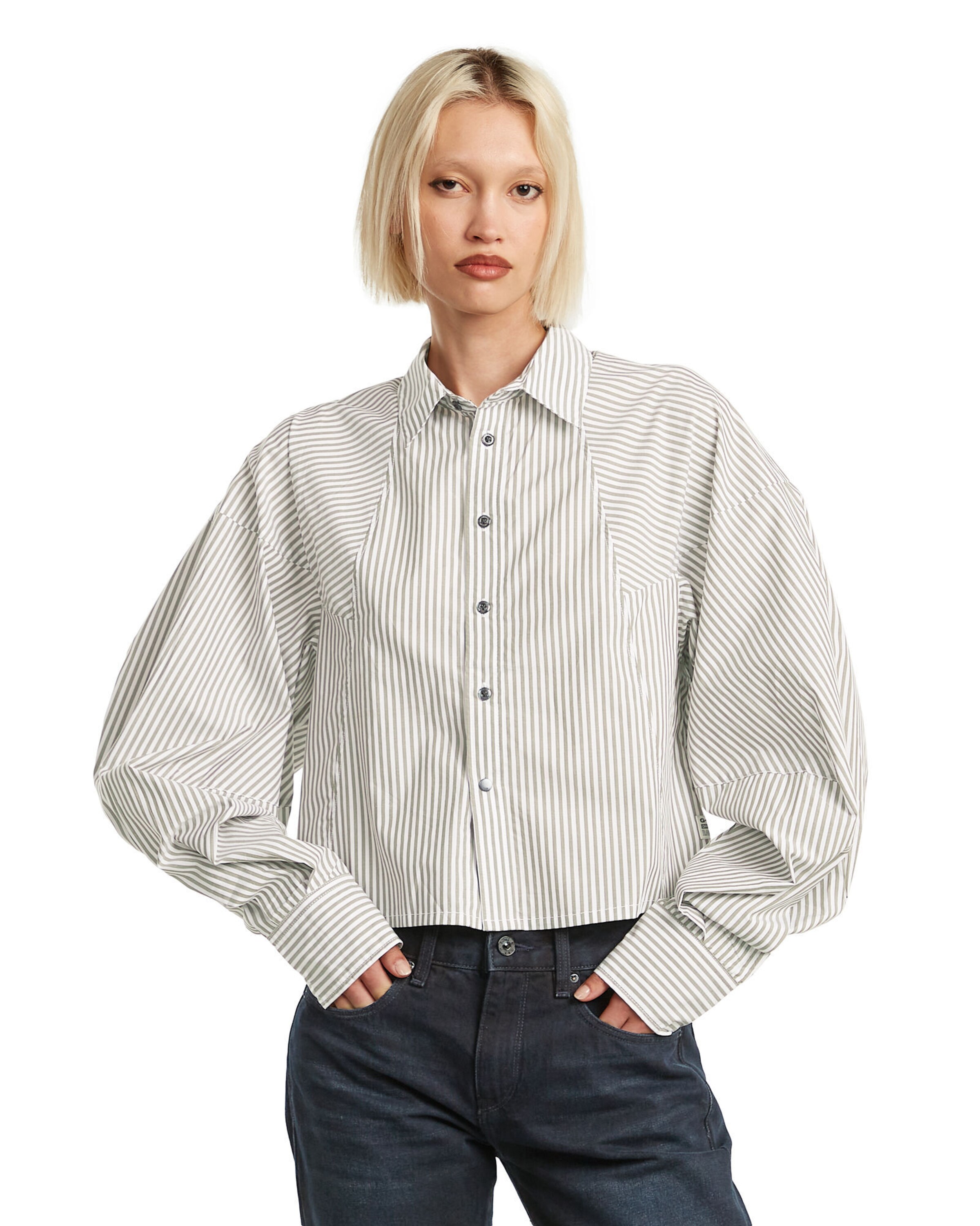 G-STAR Shirt in Brown: front