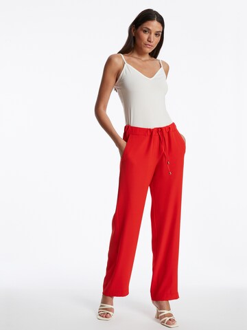 Ana Alcazar Regular Broek 'Zafosy' in Rood