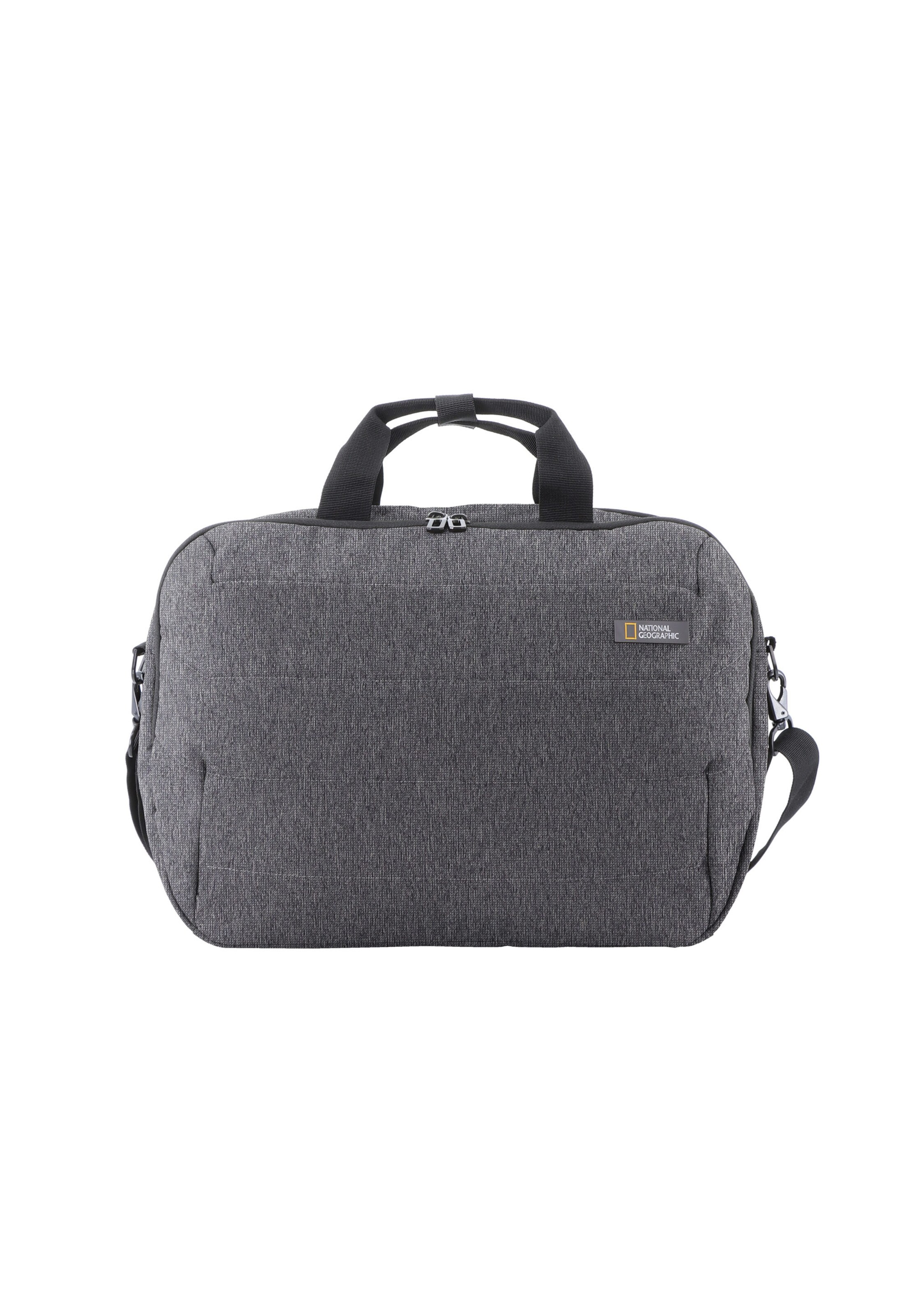 National Geographic Document Bag 'Pro' in Grey: front