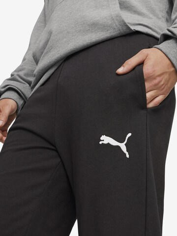 Tapered Pantaloni sportivi 'Goal' di PUMA in nero