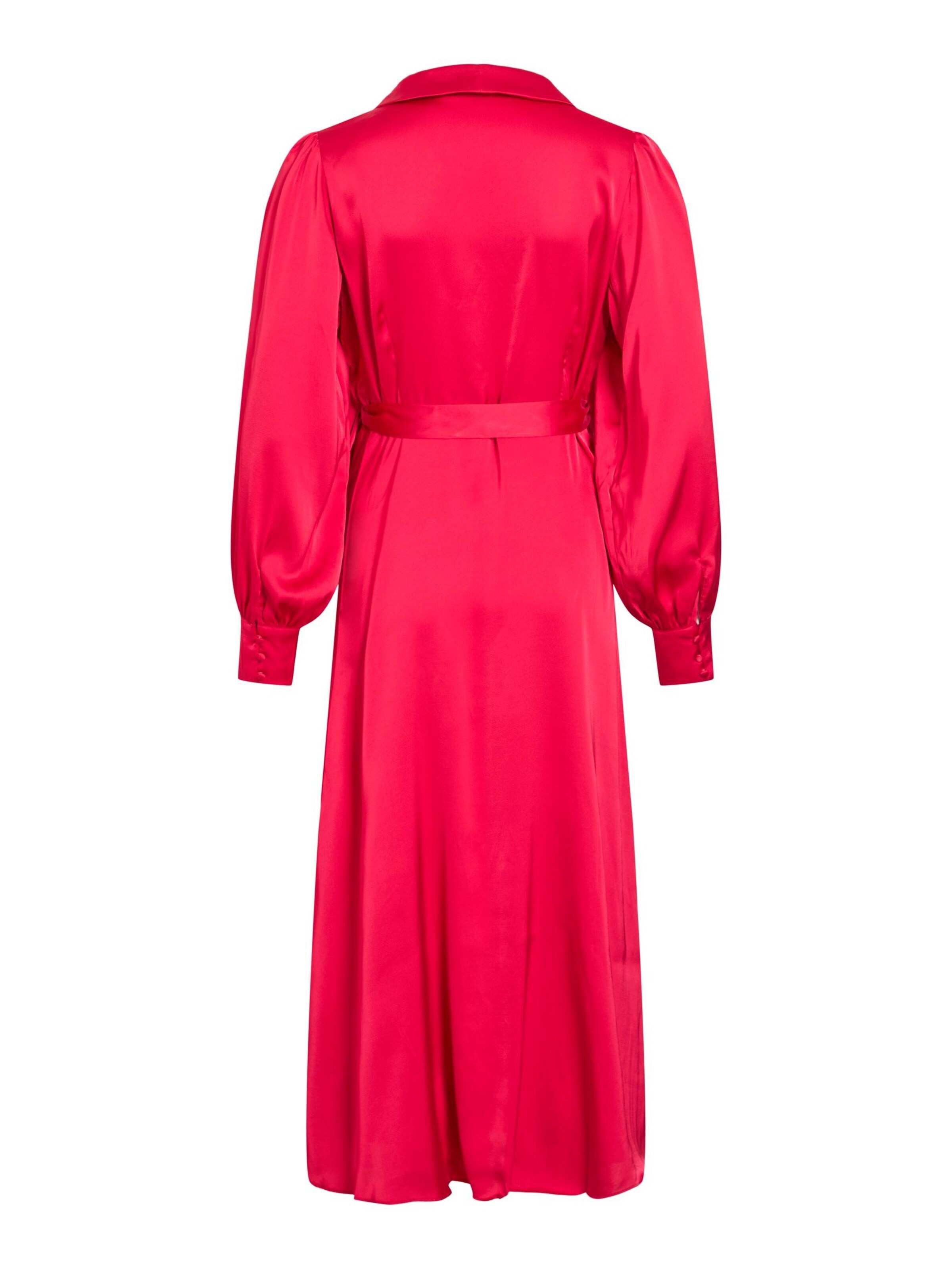 VILA - Vestido camisero 'VIEnna Ravenna' en rojo