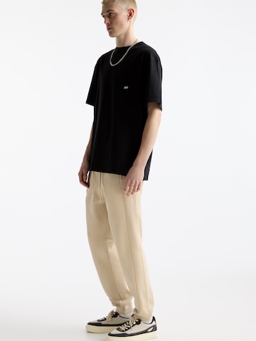 Pull&Bear Tapered Broek in Beige