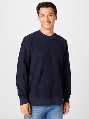 Ted Baker Sweatshirt in Blauw: voorkant