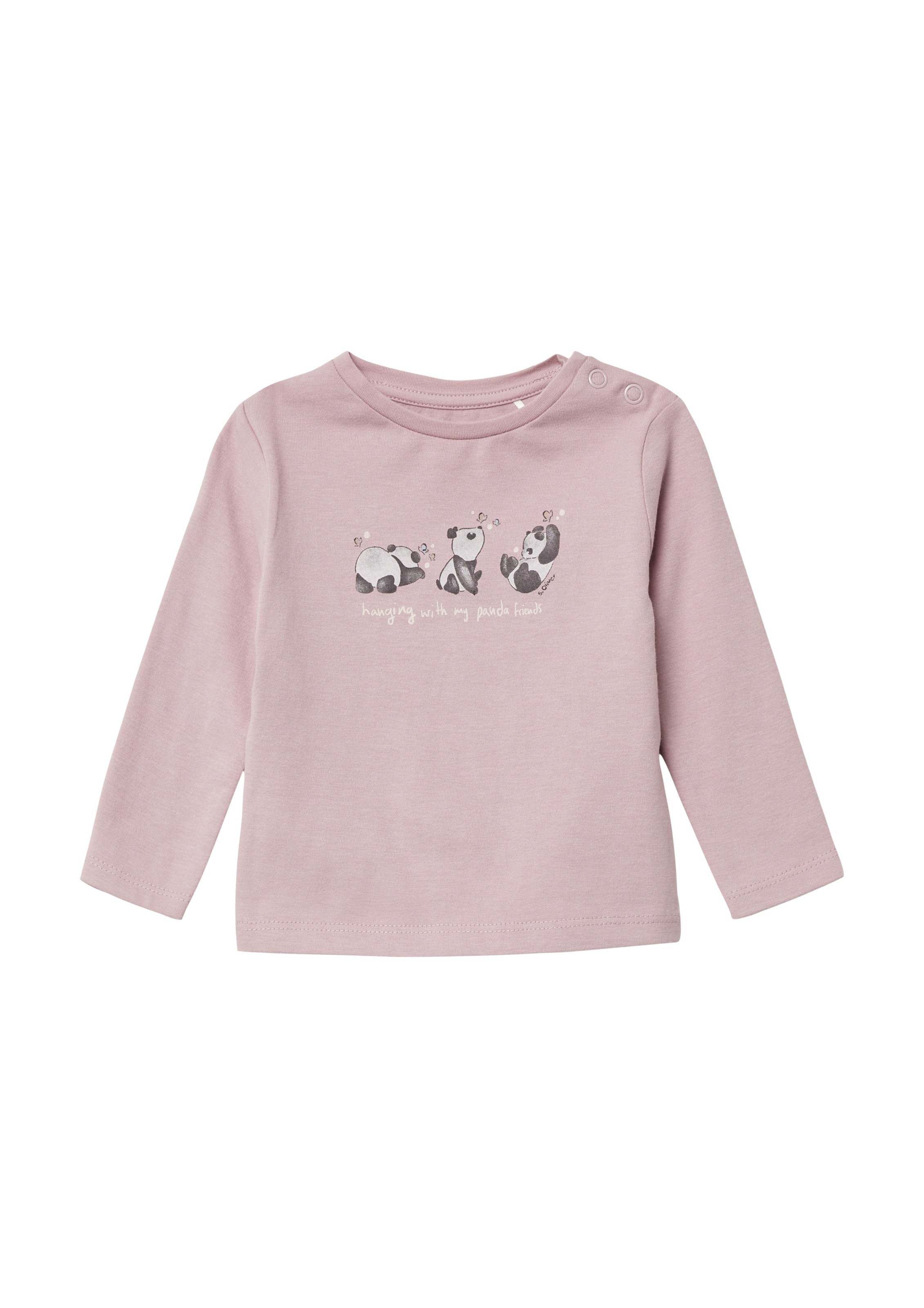 s.Oliver Shirt in Roze: voorkant