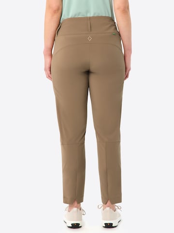 VAUDE Regular Outdoor trousers 'Skomer III' in Green