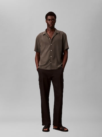 Coupe regular Chemise Calvin Klein en vert