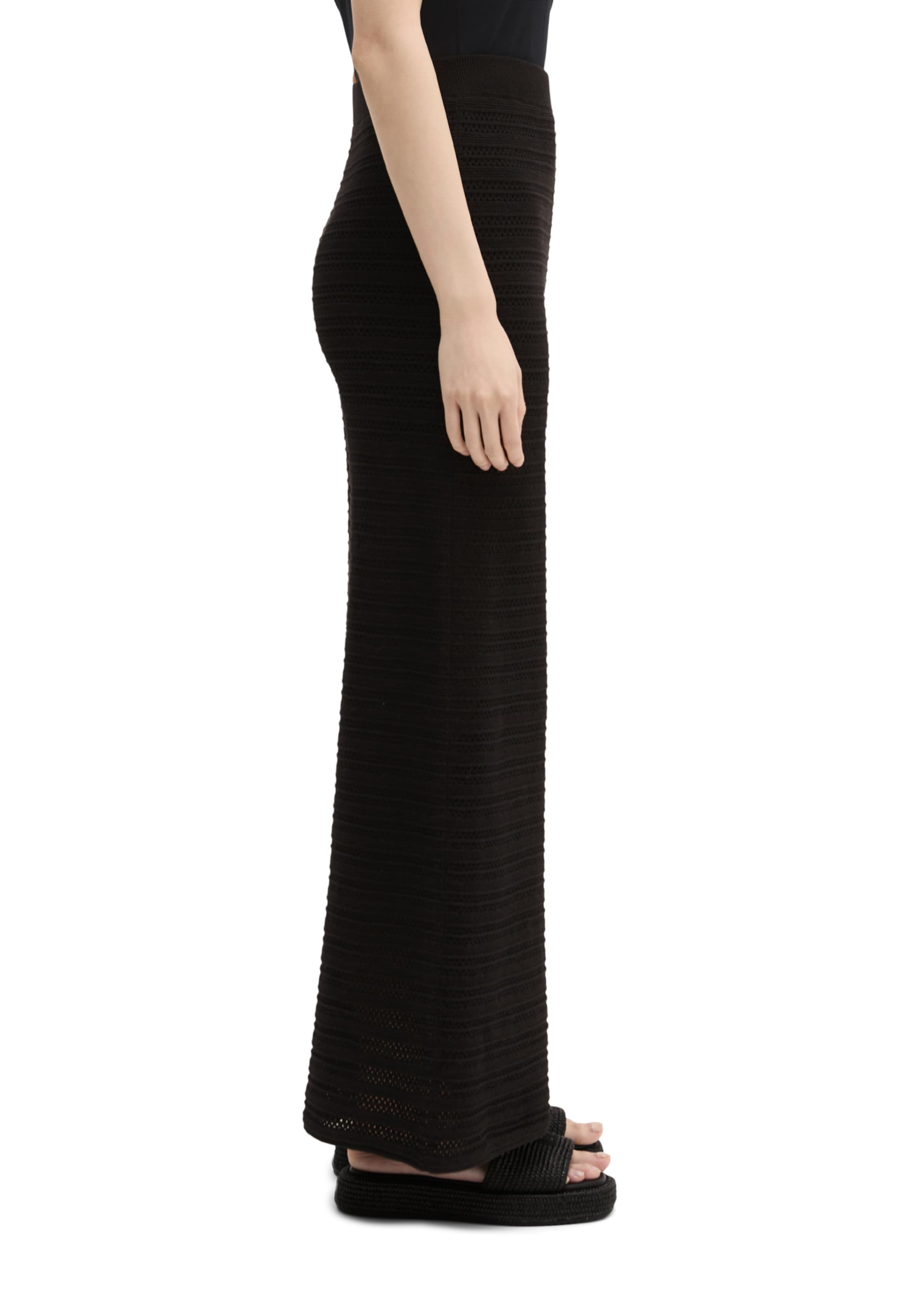 Marc O'Polo Wide leg Pants in Black