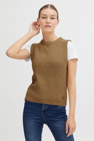 Oxmo Sweater in Brown: front