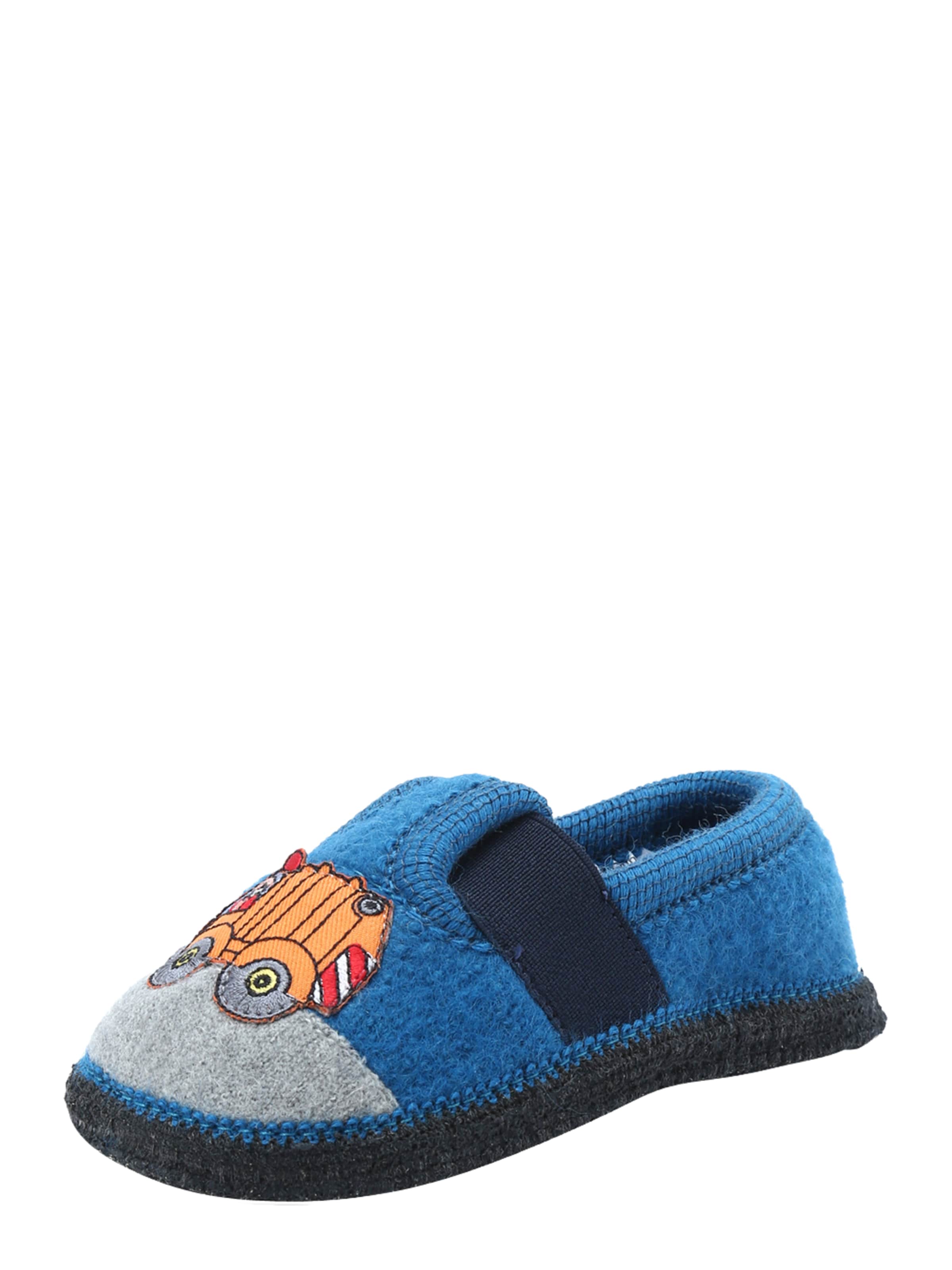 BECK Slipper 'LKW' in Blue: front
