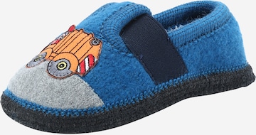 BECK Slippers 'LKW' in Blue: front