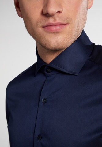 ETERNA Slim fit Zakelijk overhemd in Blauw