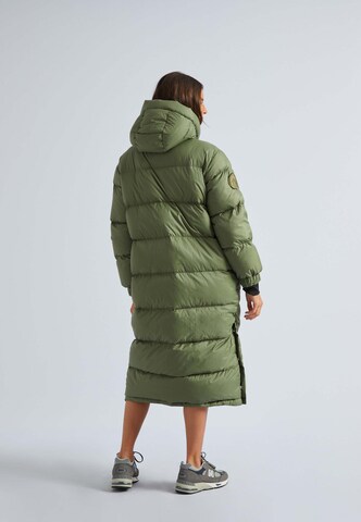 Manteau d’hiver 'Cocoon' JACK1T en vert