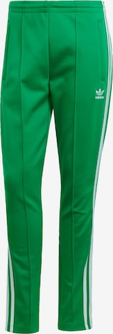 ADIDAS ORIGINALS Slim fit Pants 'Adicolor Sst' in Green: front