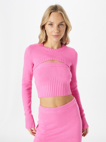 Pullover 'PEPE' di The Wolf Gang in rosa: frontale