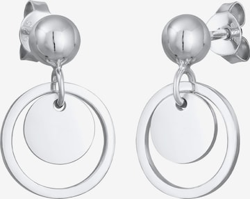 ELLI Ohrringe in Silber: Vorderseite