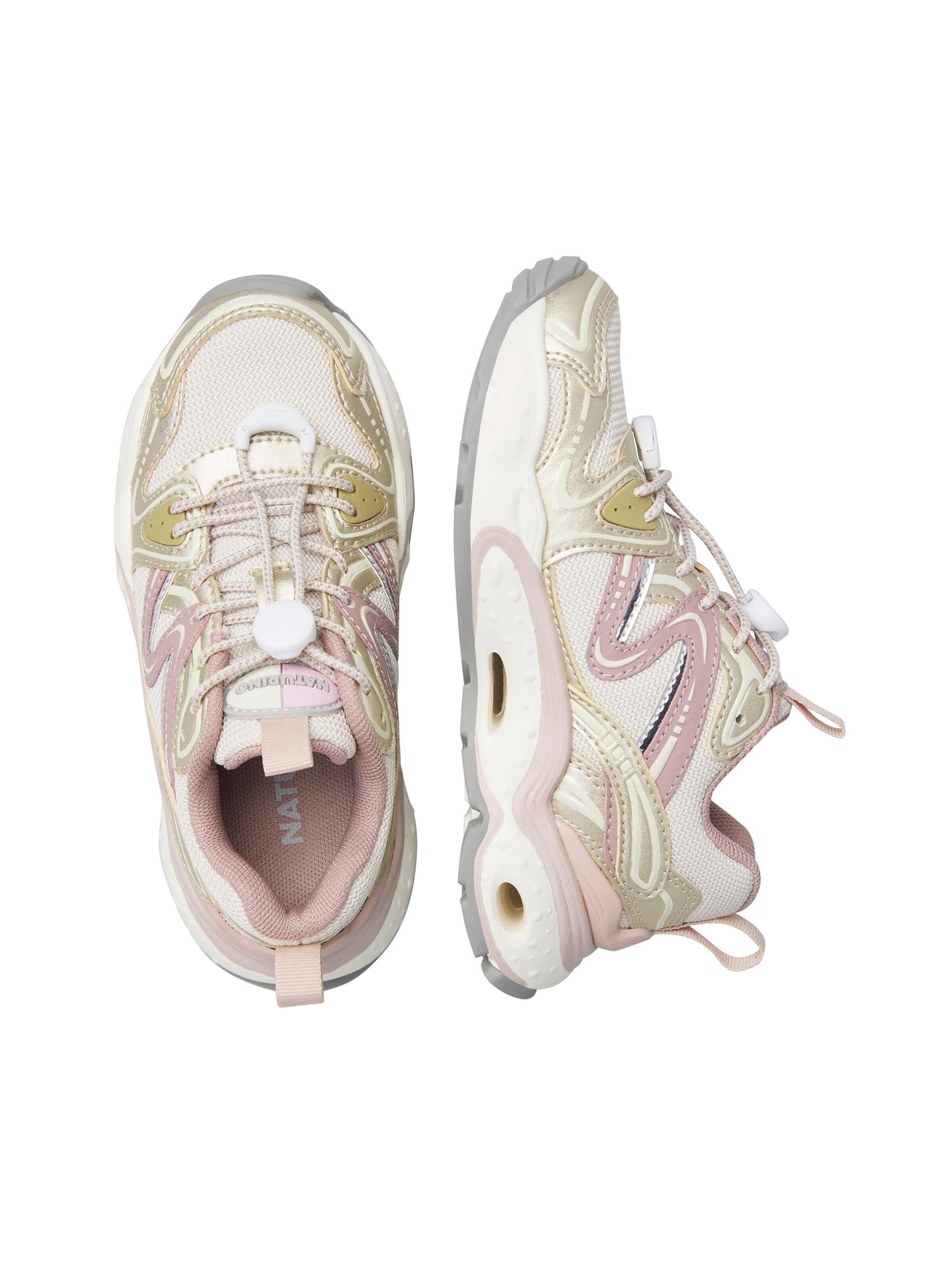 Baskets 'FLYNER.' NATURINO en argent