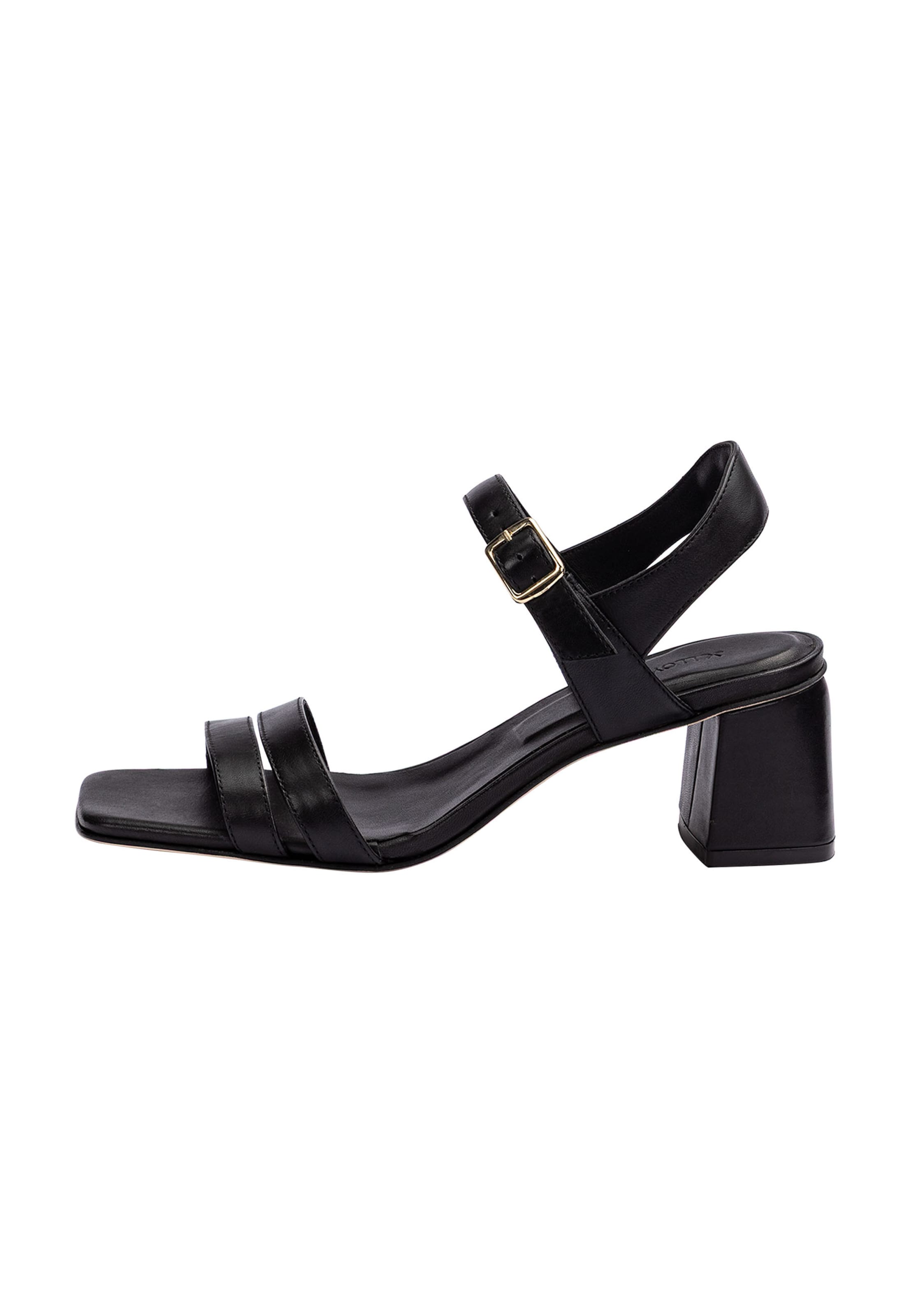 Sandales à lanières 'DIANA III' LLOYD en noir : devant