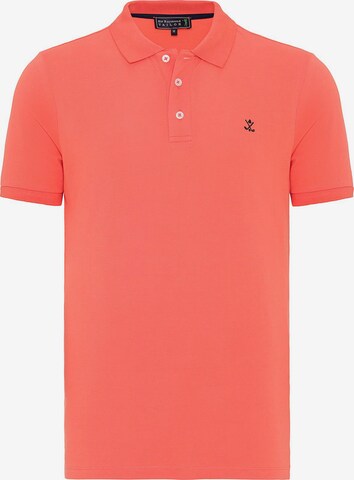 Sir Raymond Tailor Shirt 'Wheaton' in Oranje: voorkant