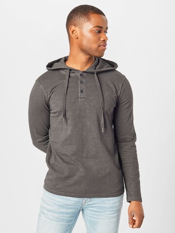 Key Largo Sweatshirt 'HUBERT' in Grey: front