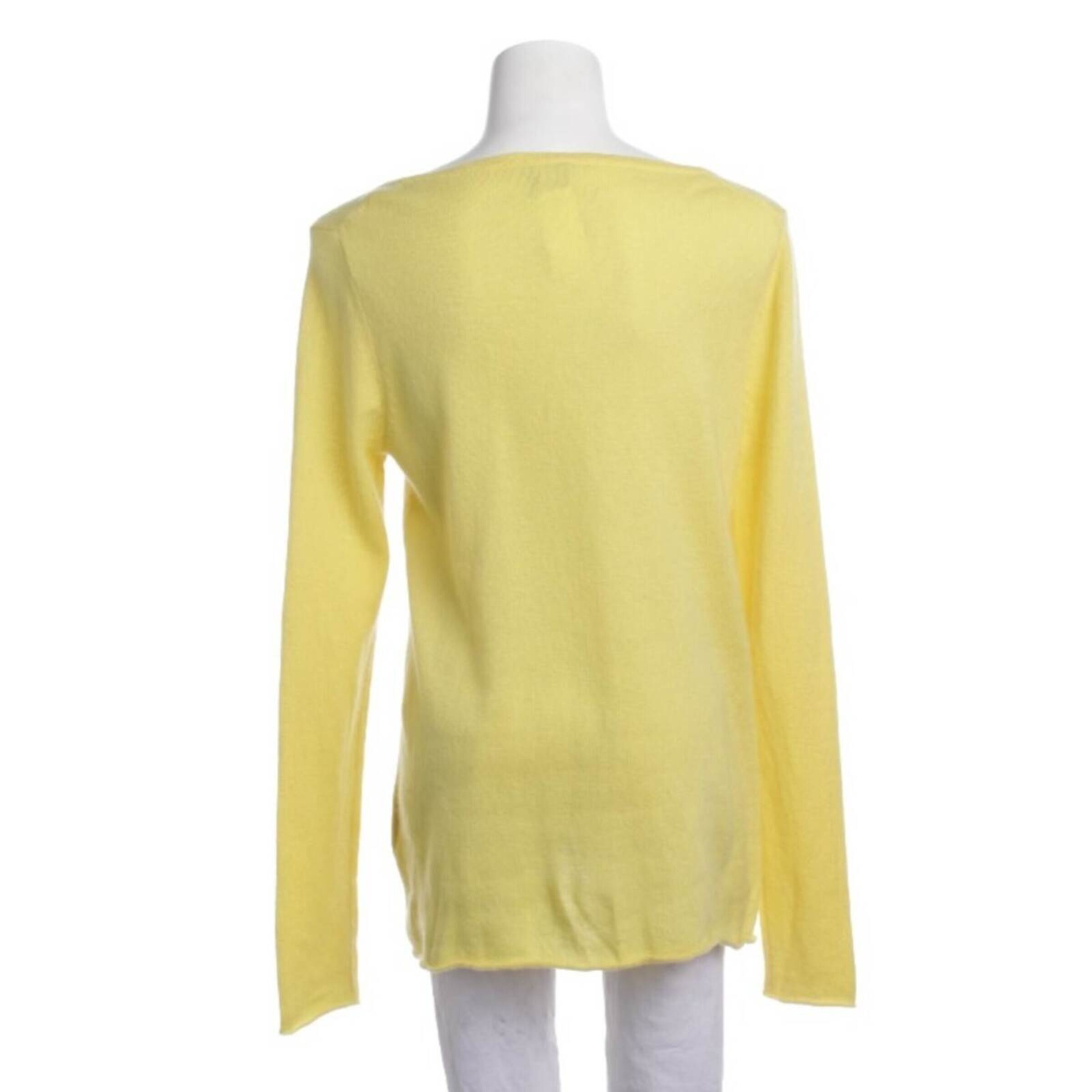FTC Cashmere Pullover / Strickjacke M in Gelb