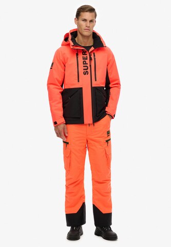 Superdry & Co Sportjas 'Ultimate Freestyle' in Oranje