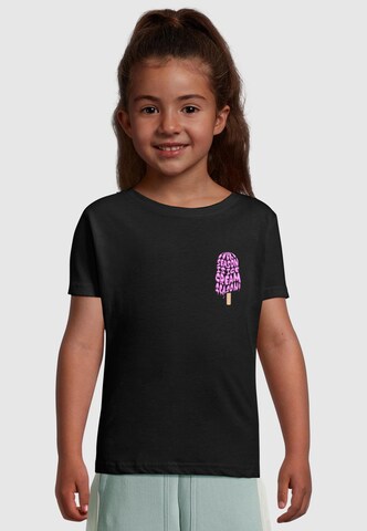 T-Shirt 'Ice Cream Season' Merchcode en noir : devant