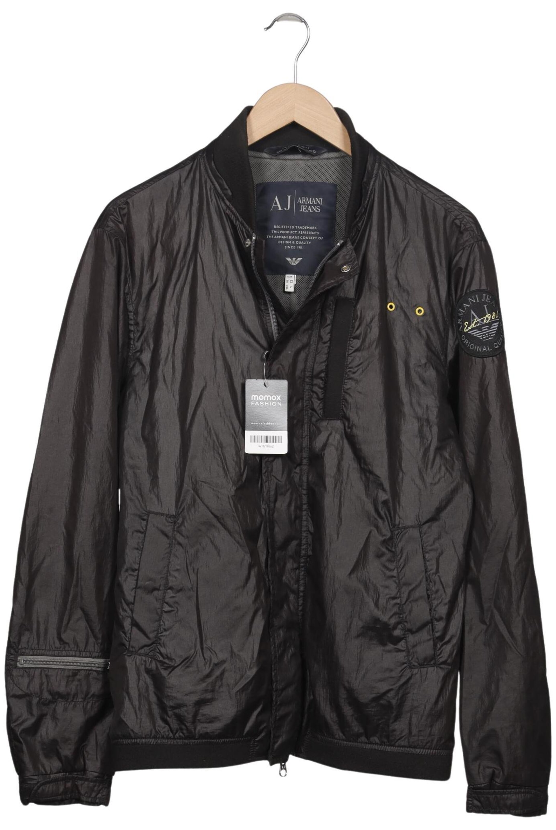 Armani Jeans Jacket & Coat in M-L in Black: front