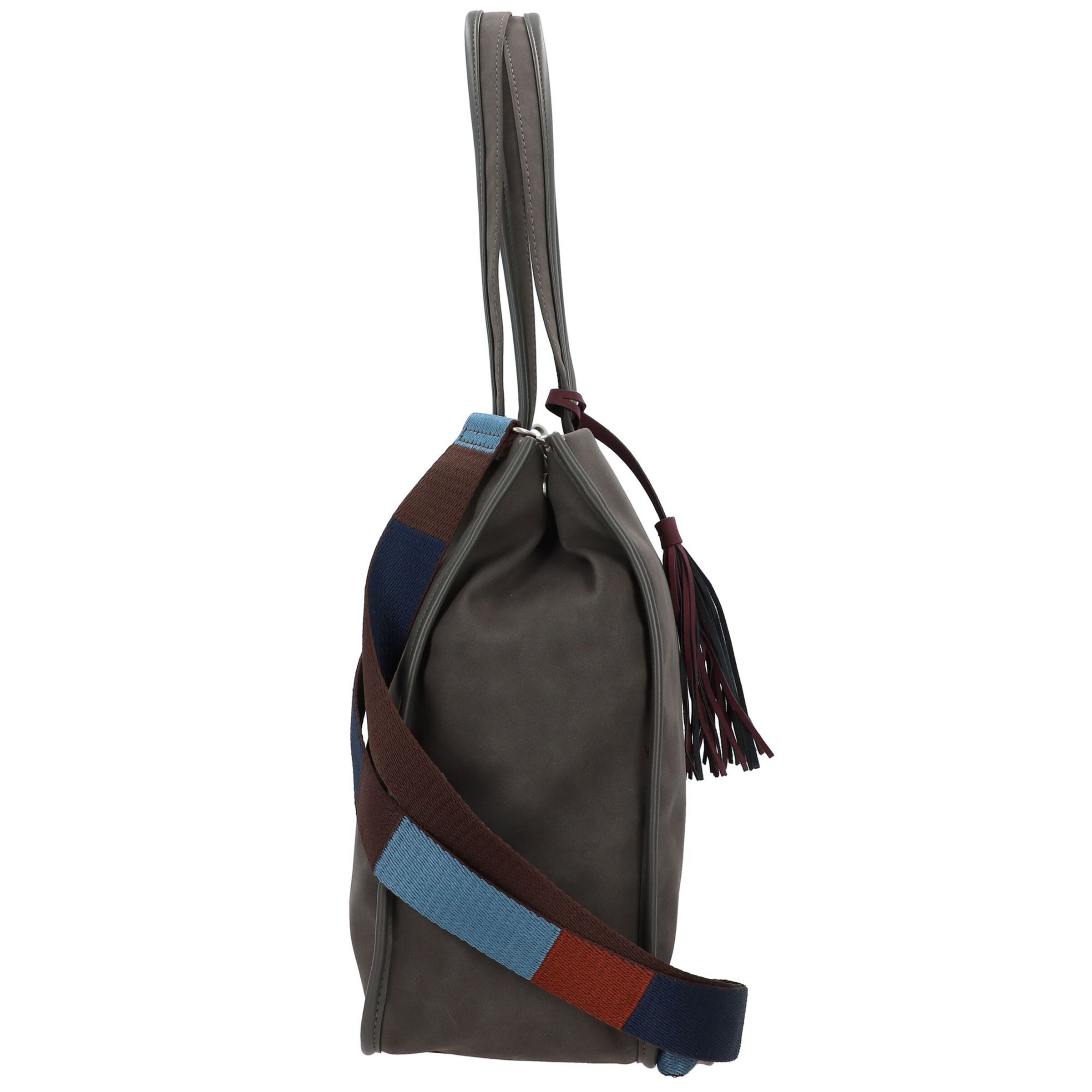 Shopper 'Ronda' di TOM TAILOR in grigio