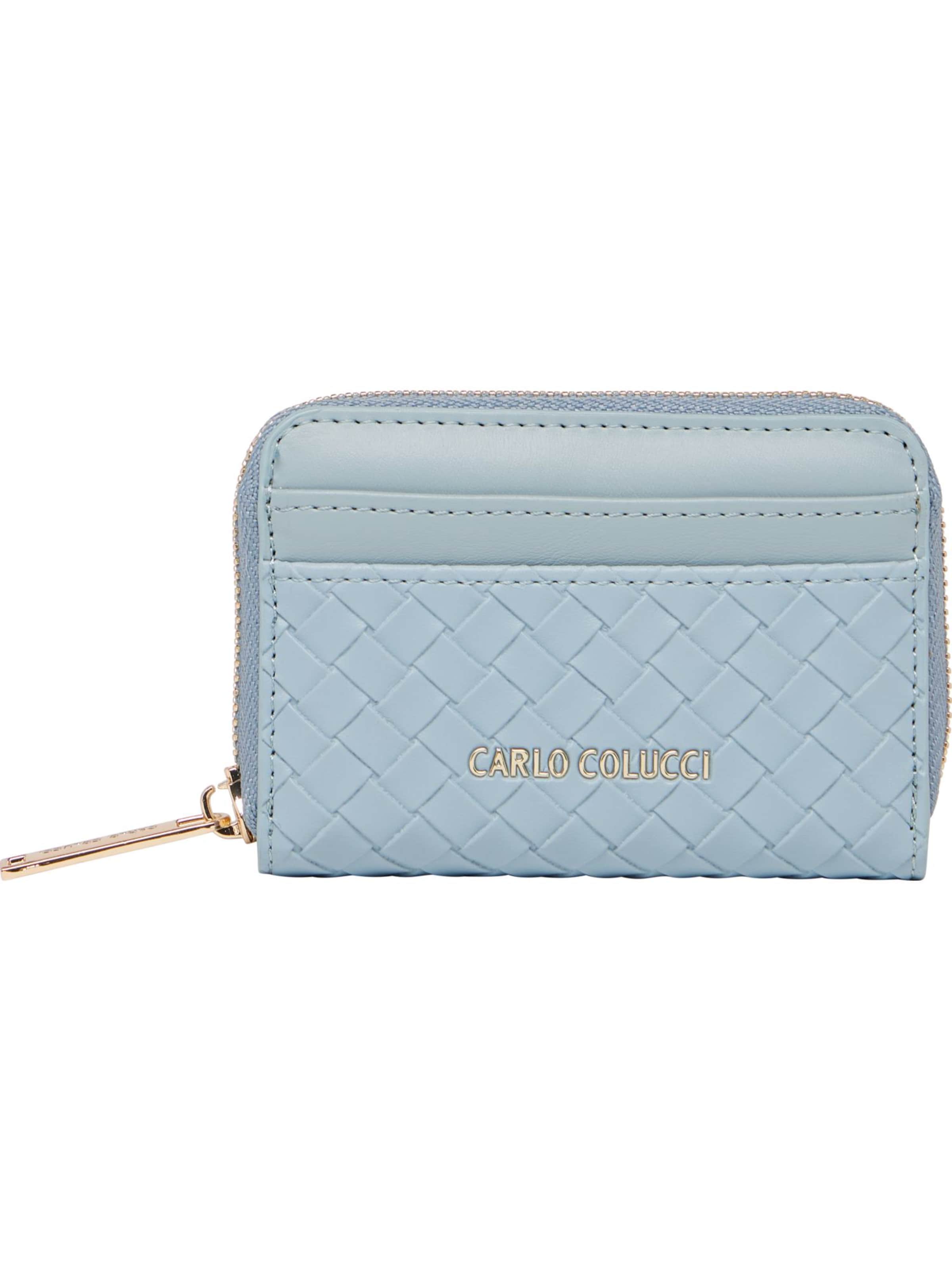 Carlo Colucci Portemonnaie 'Devescovi' in Blau: Vorderseite