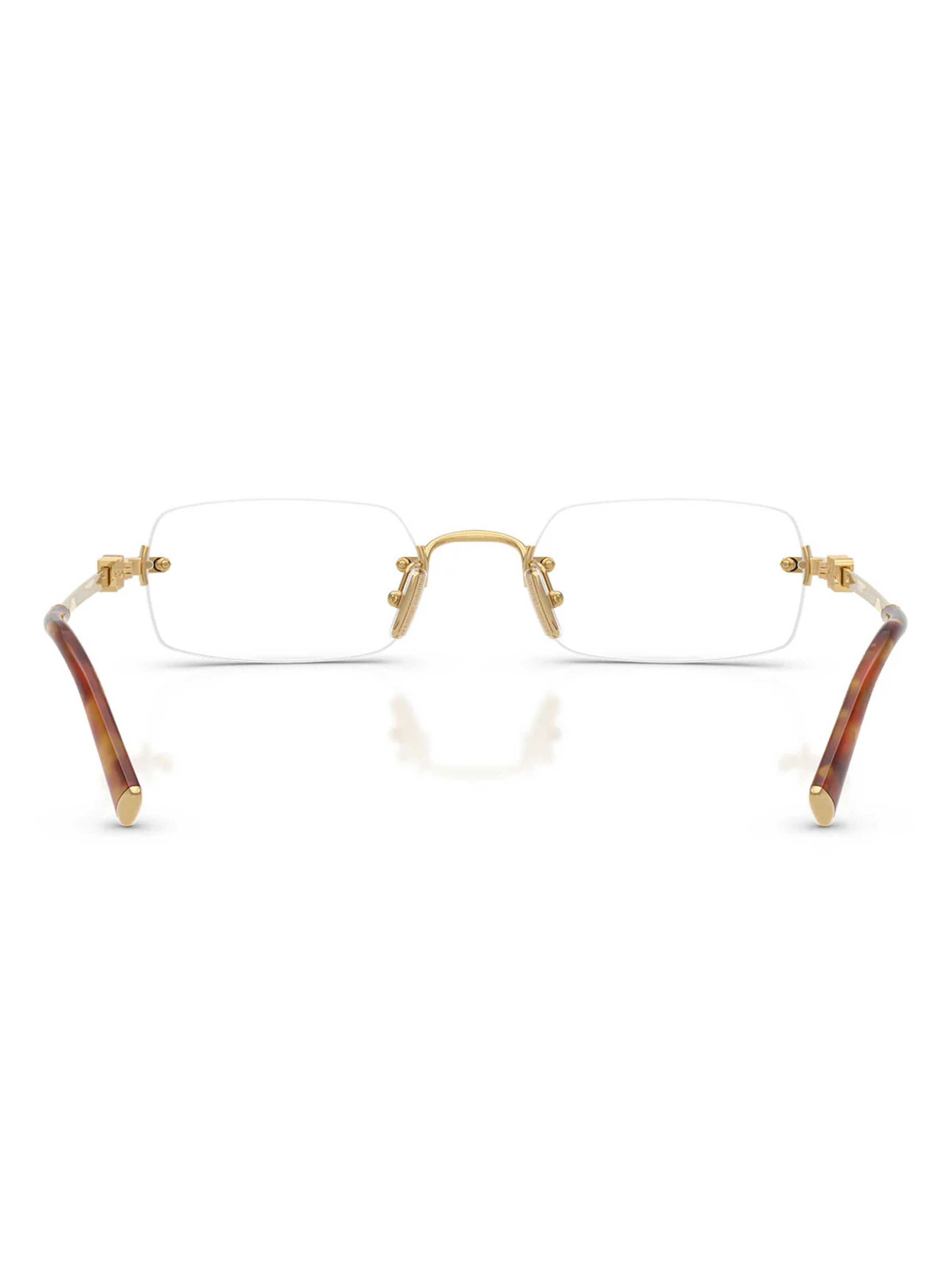 Miu Miu Brillen 'MU50YV 5AK1O1' in Geel