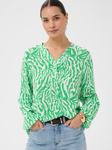 Kaffe Blouse 'Mathilde' in Green: front
