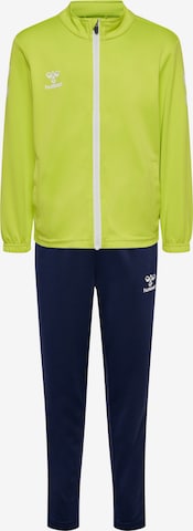 Hummel Trainingspak in Groen: voorkant