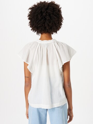 GAP Bluse in Weiß