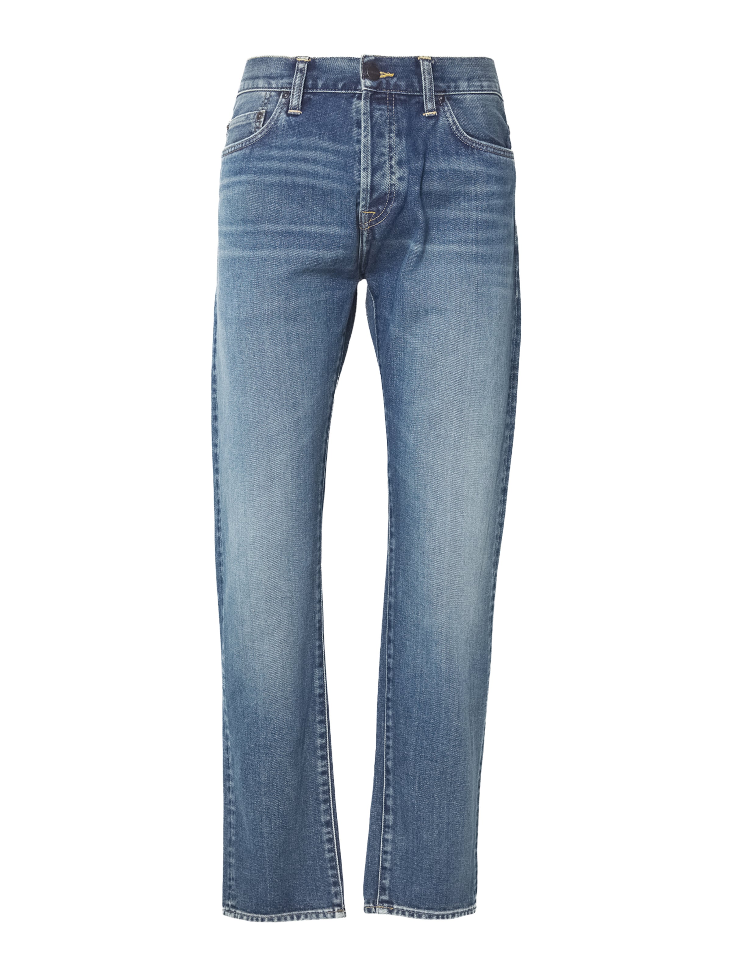 Carhartt WIP Slimfit Τζιν 'Klondike' σε μπλε: μπροστά