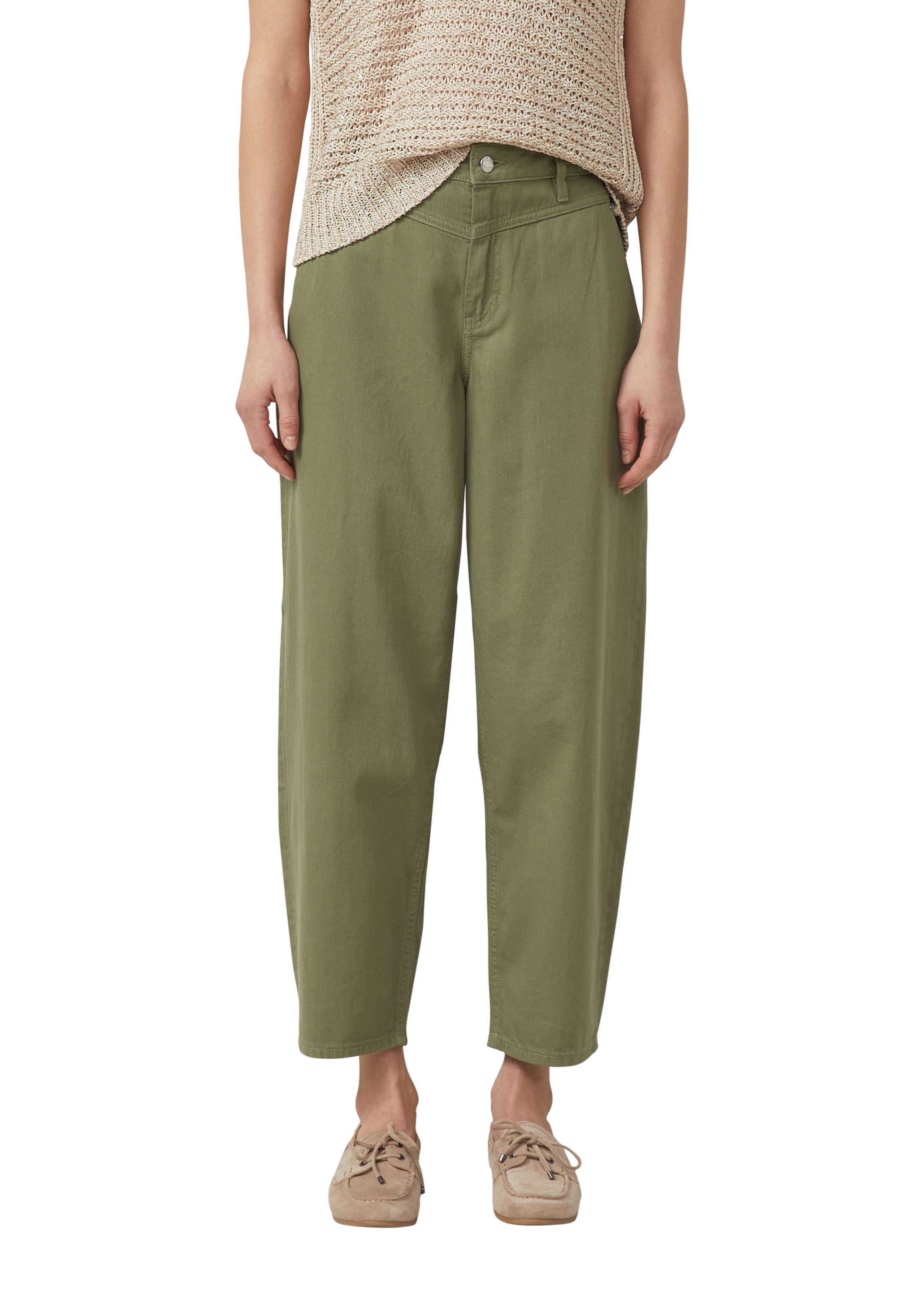 s.Oliver Barrel Jeans in Grün