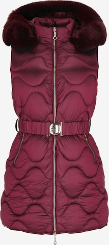 faina - Colete em vermelho: frente